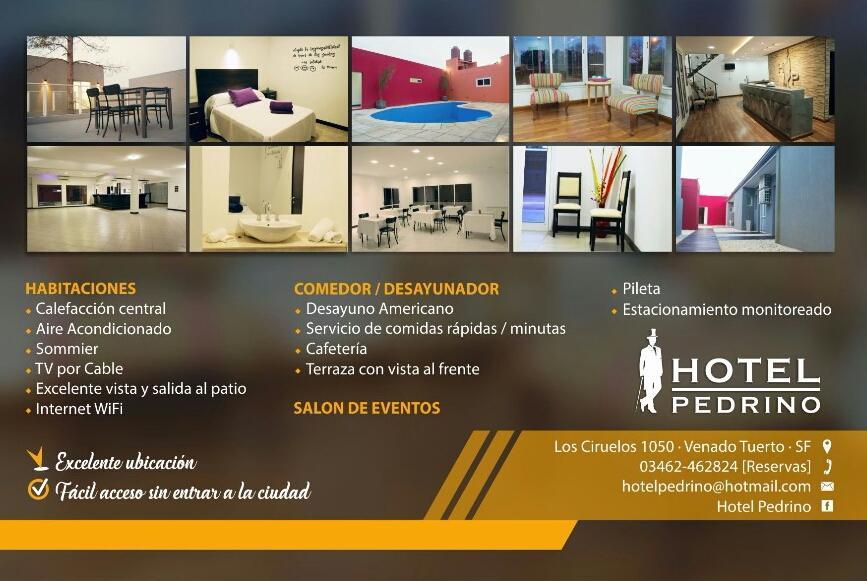 Hotel Pedrino Venado Tuerto Eksteriør bilde